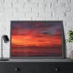 Afterglow Sky Image Framed Poster - Image 8