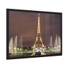 93855-53.jpg Eiffel Tower Lights and Fountains Framed Poster
