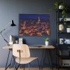93855-58.jpg Eiffel Tower in Night Framed Poster