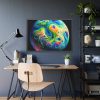 93855-6.jpg Colorful Planet Framed Poster