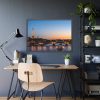 93855-62.jpg Eiffel Tower in Sunset Framed Poster