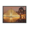 93855-64.jpg Louvre Pyramid in Paris Framed Poster