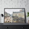 93855-71.jpg French Theater Square, Paris Framed Poster