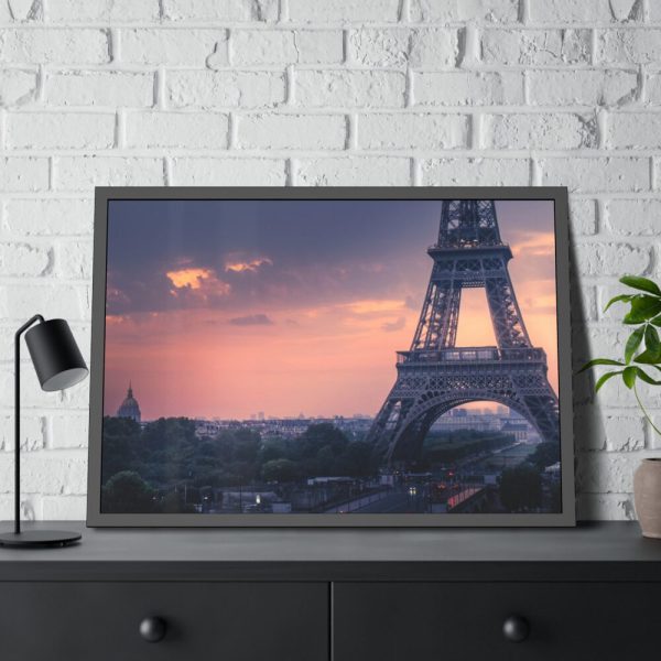 93855-75.jpg Eiffel Tower in France Framed Poster