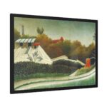 Sawmill, Outskirts of Paris Framed Poster - Image 6