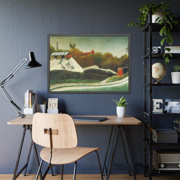 93855-78.jpg Sawmill, Outskirts of Paris Framed Poster