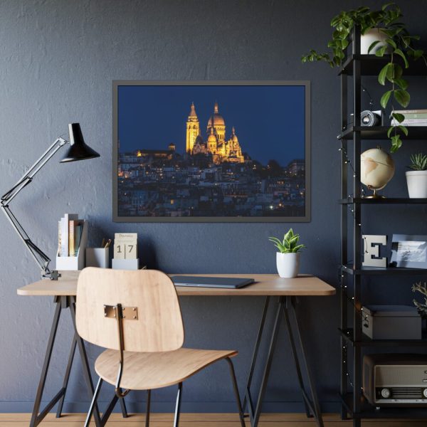 Basilica of the Sacred Heart of Paris Framed Poster