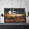 93855-95.jpg Paris At Night Framed Poster