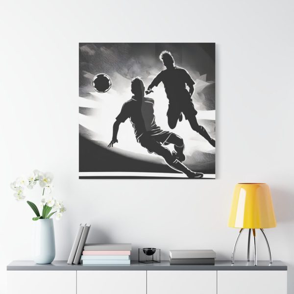101419-17.jpg Soccer Players With The Ball Standard Canvas