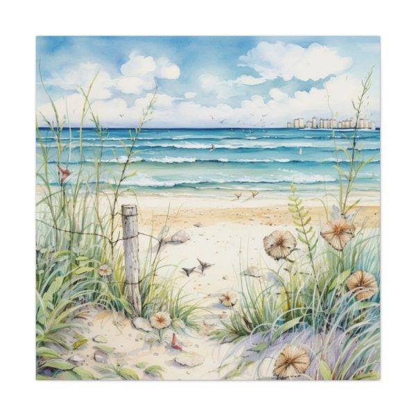 101419-36.jpg Painting of Ocean Waves Standard Canvas