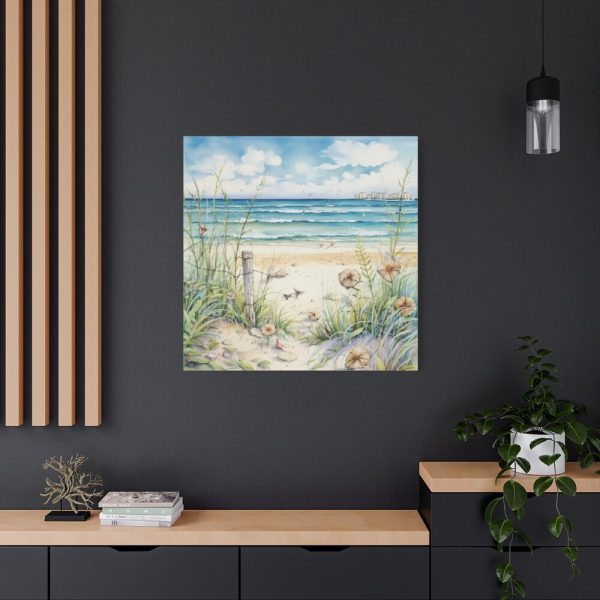 101419-38.jpg Painting of Ocean Waves Standard Canvas
