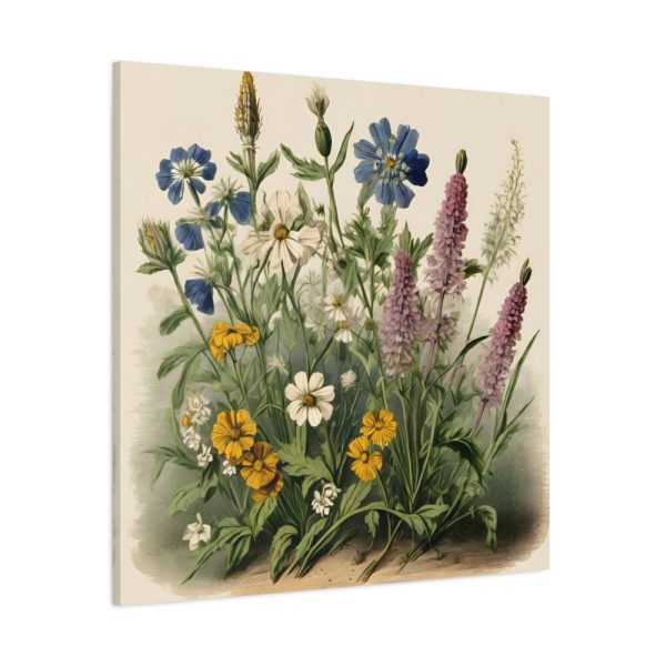 101419-45.jpg Vintage Wildflowers Standard Canvas