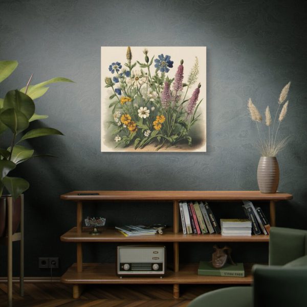 101419-49.jpg Vintage Wildflowers Standard Canvas