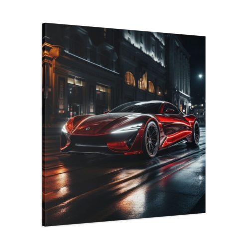 Futuristic Sports Car II Standard Canvas
