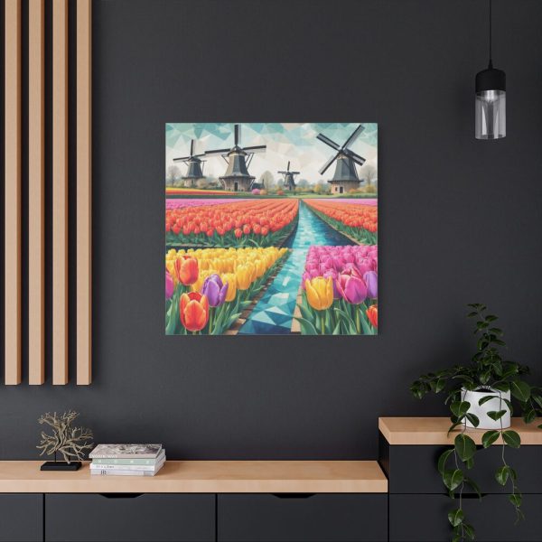 101419-58.jpg Holland Tulip Windmill Standard Canvas