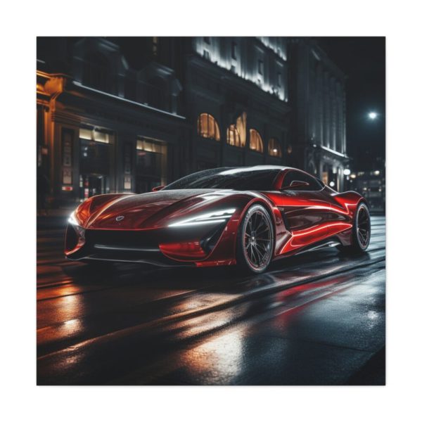 101419-6.jpg Futuristic Sports Car II Standard Canvas
