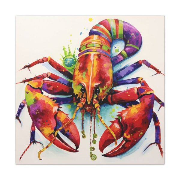 101419-81.jpg Mardi Gras Crayfish Art Standard Canvas