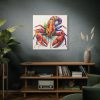 101419-84.jpg Mardi Gras Crayfish Art Standard Canvas