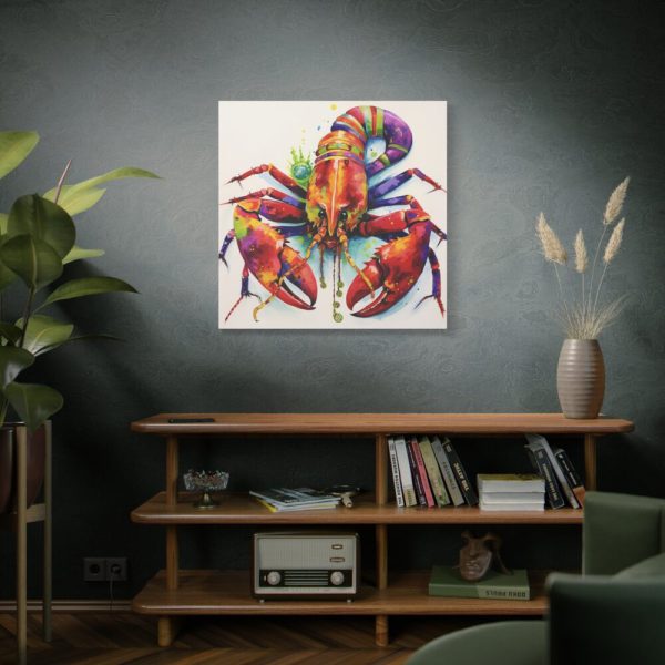 101419-84.jpg Mardi Gras Crayfish Art Standard Canvas