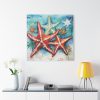 101419-97.jpg Christmas Nautical Starfish Standard Canvas
