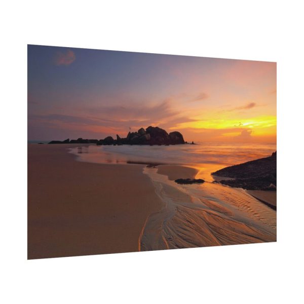 Sunrise Sleeping Giant Seascape Poster