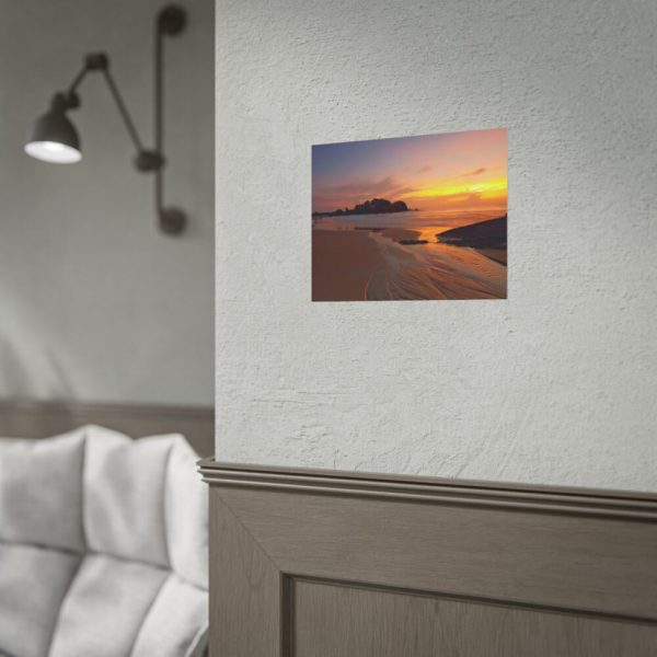 Sunrise Sleeping Giant Seascape Poster