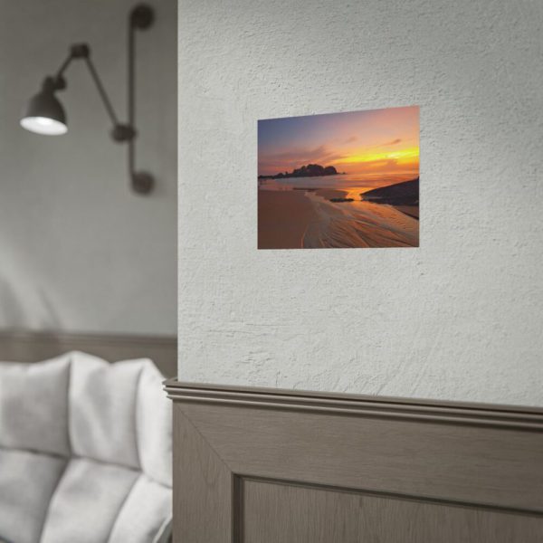 Sunrise Sleeping Giant Seascape Poster