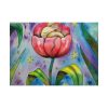 Tulip Flower and Mouse at Night Poster