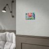 Tulip Flower and Mouse at Night Poster