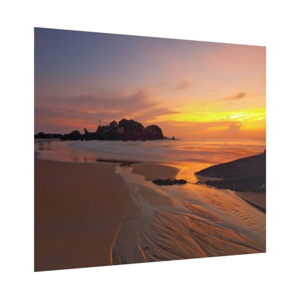 Sunrise Sleeping Giant Seascape Poster