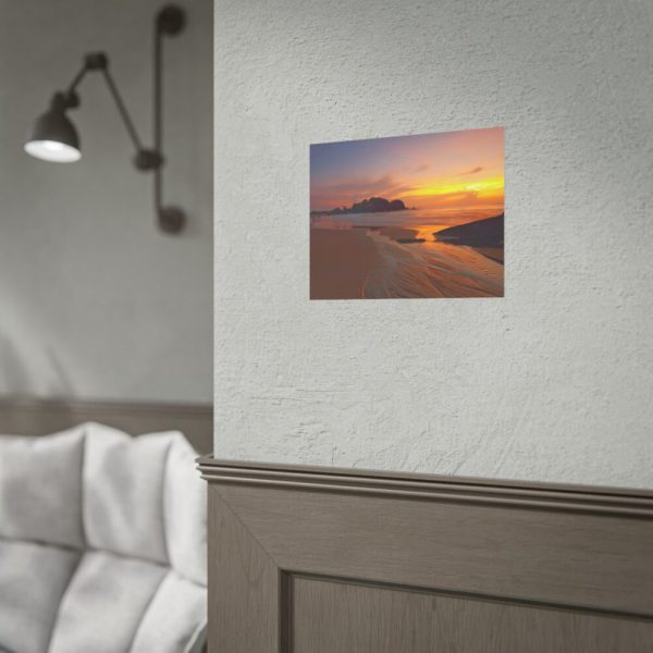 Sunrise Sleeping Giant Seascape Poster