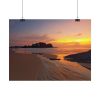 Sunrise Sleeping Giant Seascape Poster