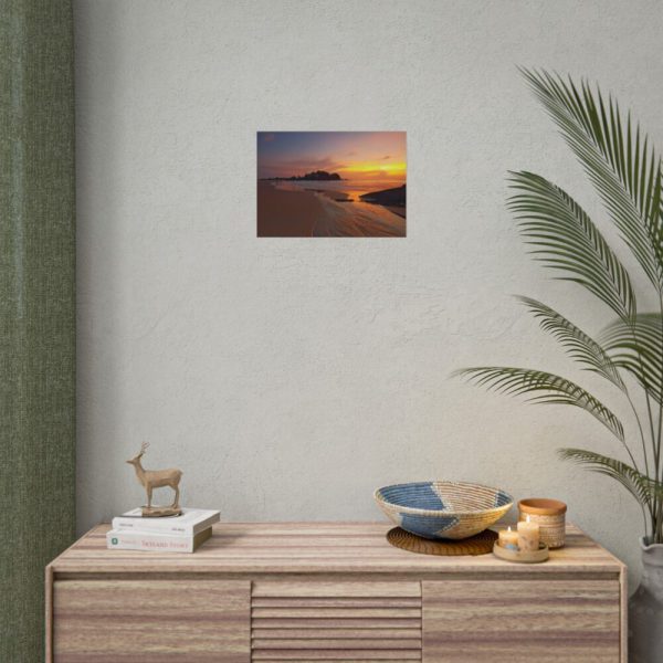 Sunrise Sleeping Giant Seascape Poster