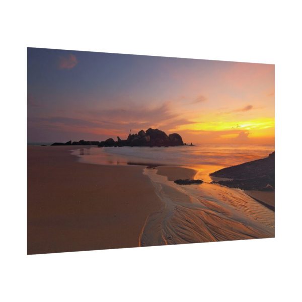 Sunrise Sleeping Giant Seascape Poster
