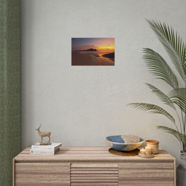 Sunrise Sleeping Giant Seascape Poster