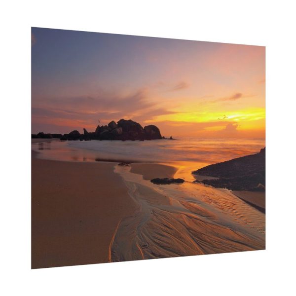 Sunrise Sleeping Giant Seascape Poster