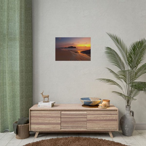 Sunrise Sleeping Giant Seascape Poster
