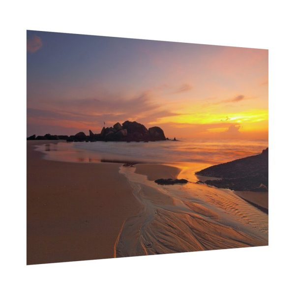 Sunrise Sleeping Giant Seascape Poster