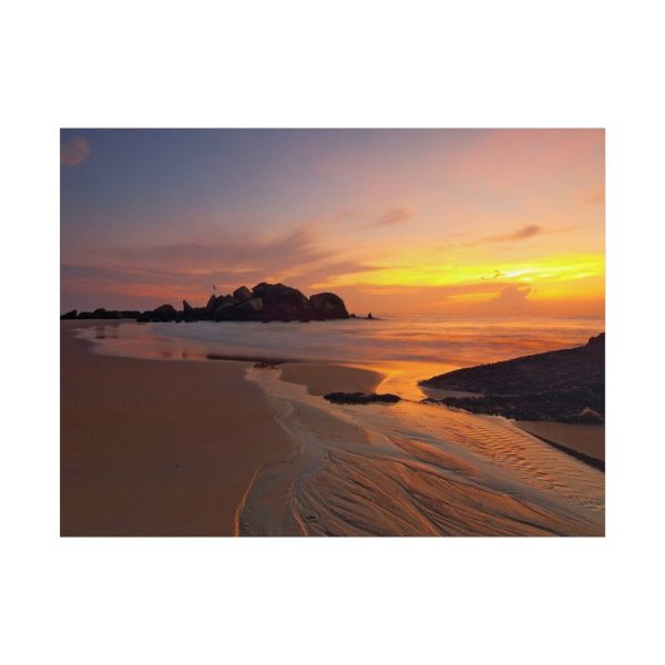 Sunrise Sleeping Giant Seascape Poster