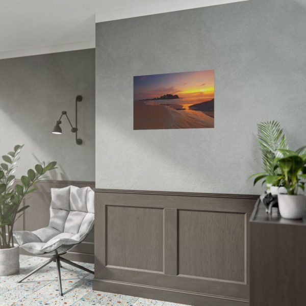 Sunrise Sleeping Giant Seascape Poster