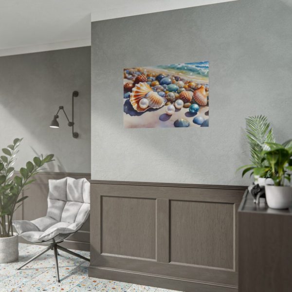 101871-9.jpg Shells Beach Sea Art Poster