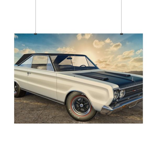 Plymouth Classic Car Poster