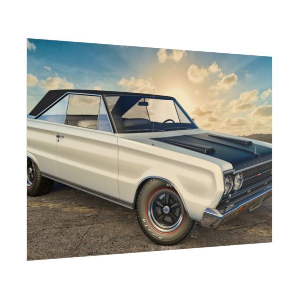Plymouth Classic Car Poster