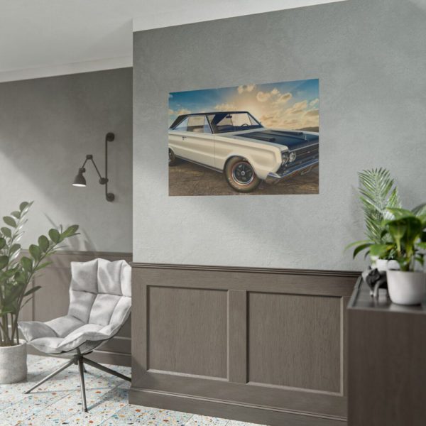 Plymouth Classic Car Poster