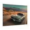 101875-137.jpg Mustang on the Road Poster