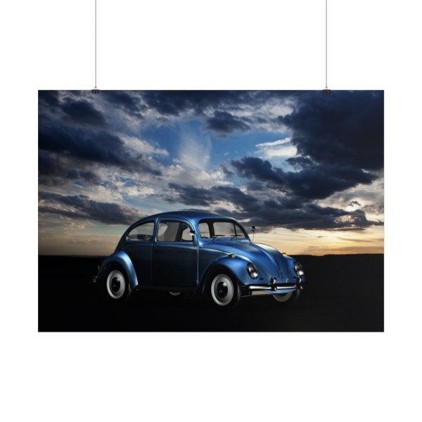 Historically Old Car Poster