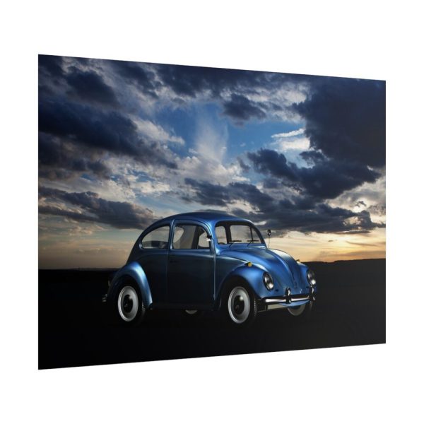 Historically Old Car Poster