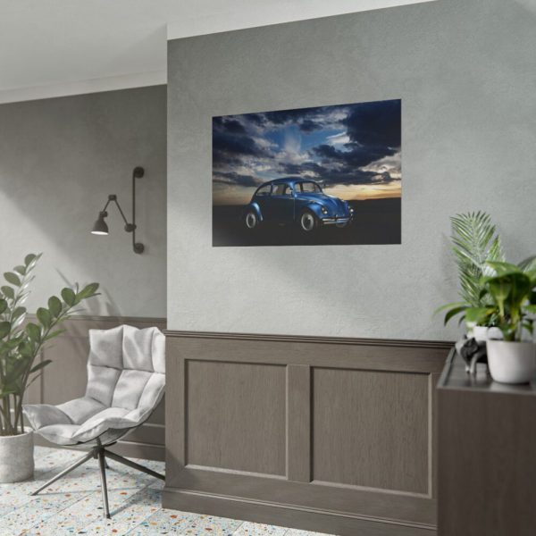 Historically Old Car Poster