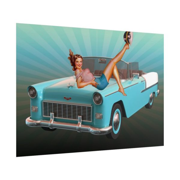 101875-172.jpg Retro Car Poster