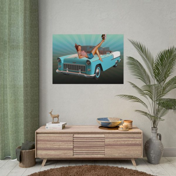 101875-173.jpg Retro Car Poster
